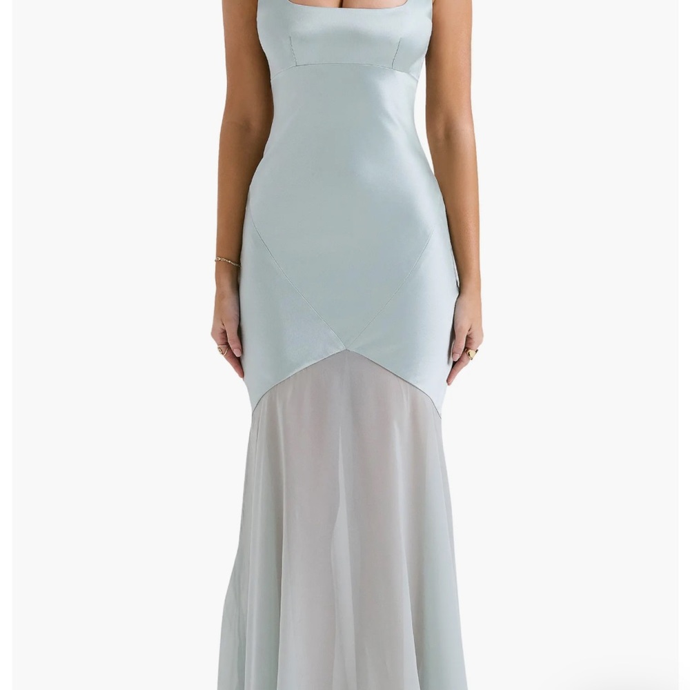 House of CB Light Blue Maxi Dress